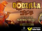 Godzilla x Doktor A Burning Godzilla Vinyl Art