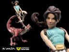 Lara Croft & Raptor