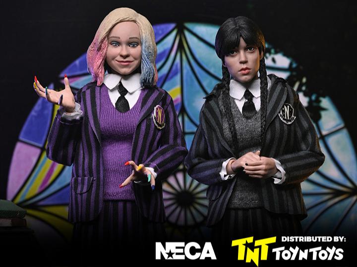 Wednesday Addams (Nevermore Uniform)  Enid 2 Pack