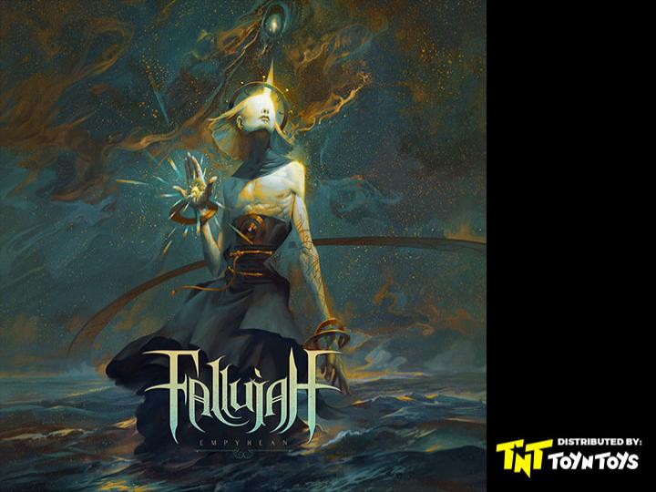 FALLUJAH Empyrean Gold & Black Galaxy LP