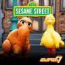 Sesame Street Big Bird and Mr. Snuffleupagus 2pk