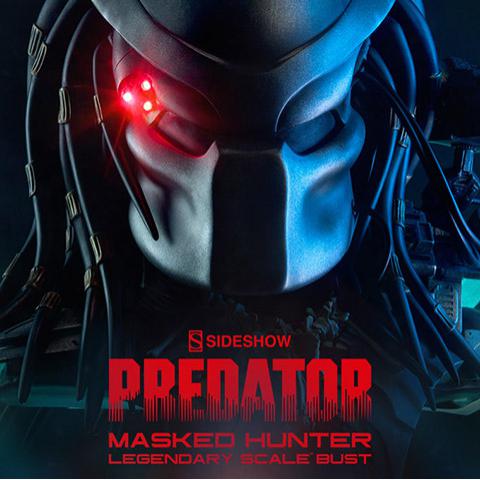 Predator Bust 1:2 Masked Hunter
